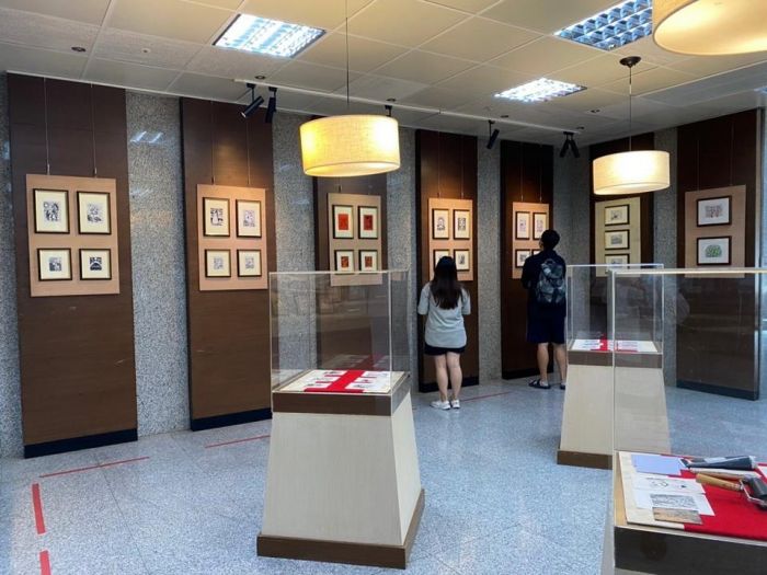 金門大學在尚義機場藝廊辦理版畫展 歡迎各界蒞臨指導