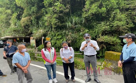 古坑雲嶺之丘滯洪農塘改善    水保局施工前說明簡報