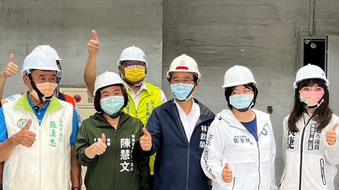 副市長林欽榮關心鳳山區發展視察警察局鳳山分局