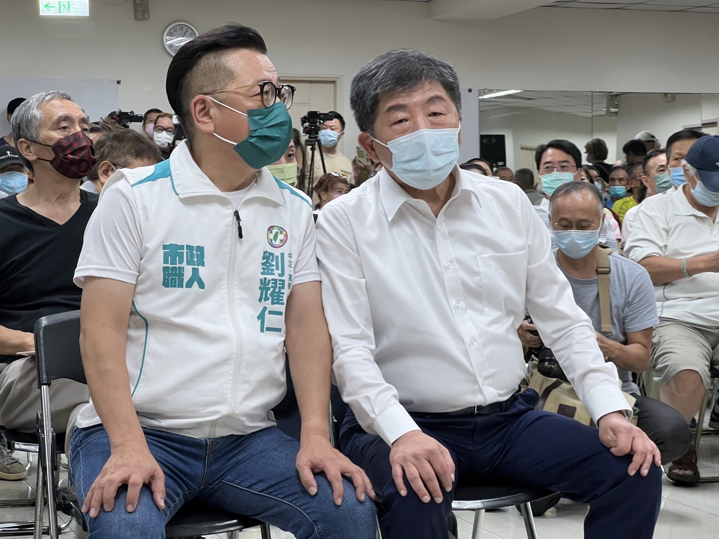 民進黨台北市長參選人 陳時中。記者潘永鴻攝影.jpg