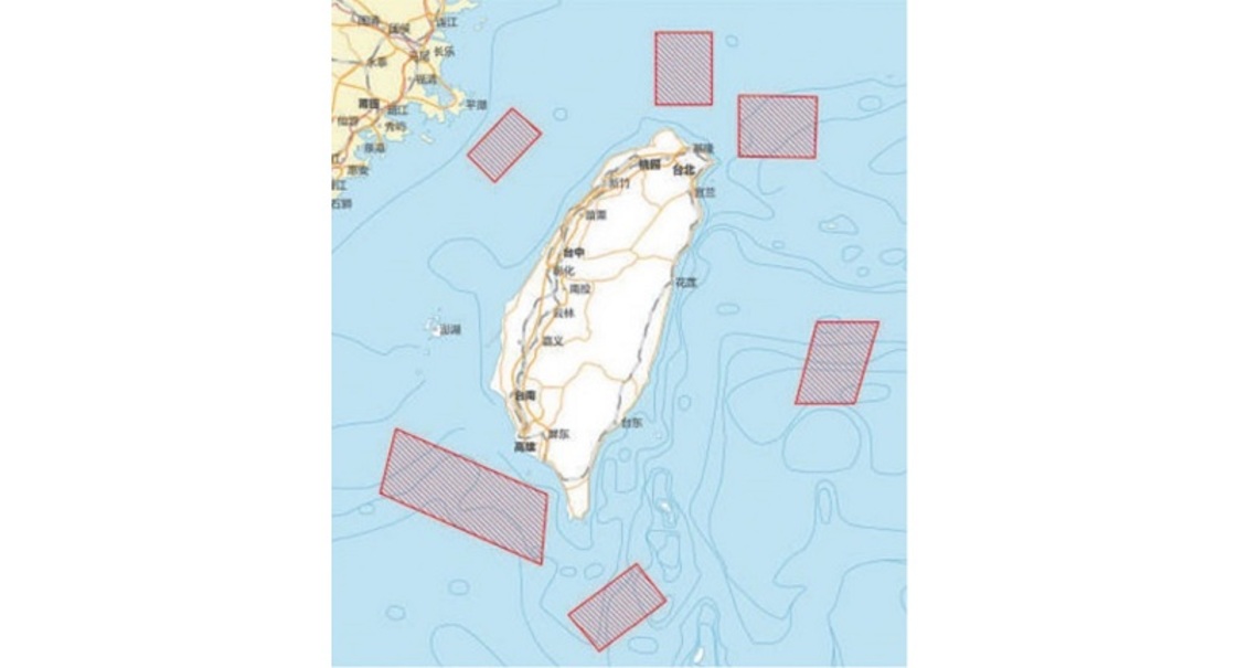 新華社受權公告 4-7日軍事演訓範圍