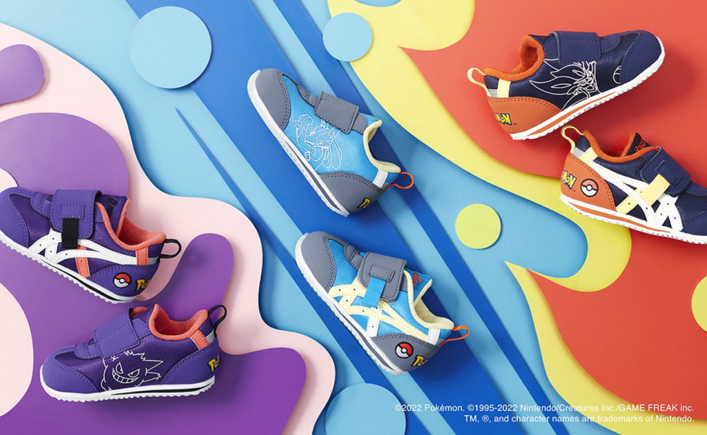 ASICS攜手Pokemon推出超人氣精靈寶可夢系列第二彈!將於8月5日起於台灣亞瑟士官網及指定店點販售