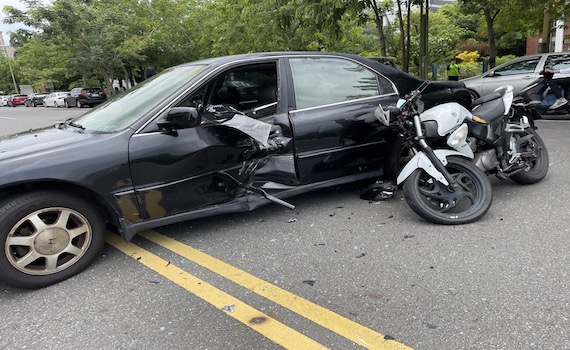 嘉朴子汽機車事故騎士昏迷送醫　警方呼籲行車保持安全間距