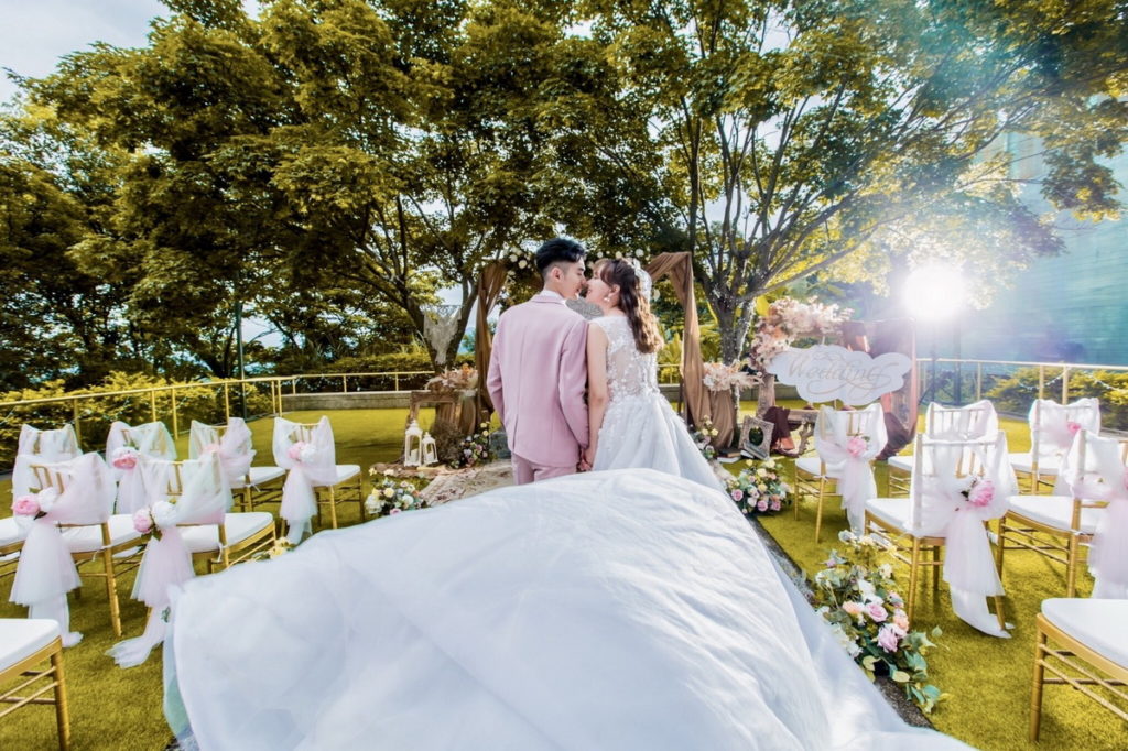 秘境美景實現完美婚禮
