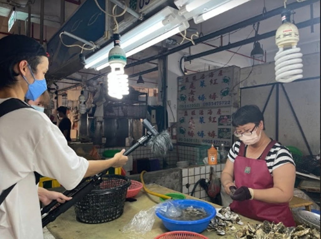 故事留聲_魚市場採訪錄製