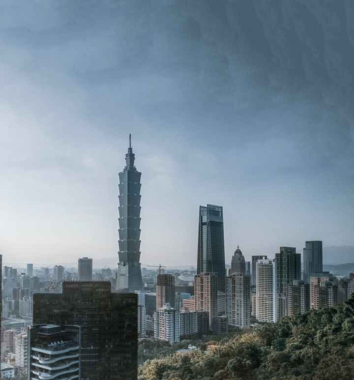 city bird s eye view buildings skyscrapers