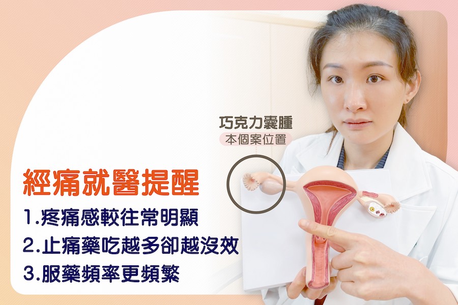 黃閔暄醫師提醒經痛就醫的注意事項