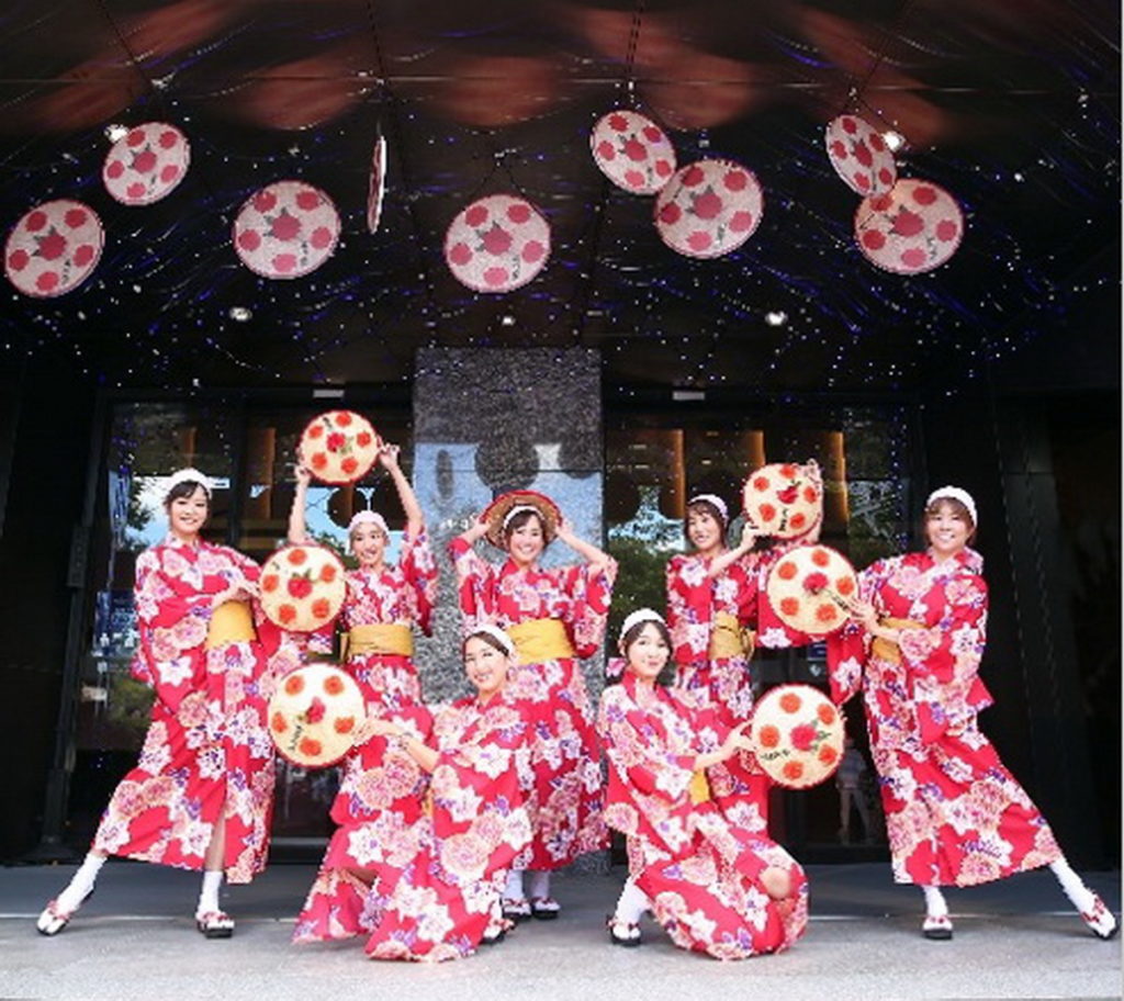 山形祭第三回現場花笠舞表演,山形祭典文化完美重現