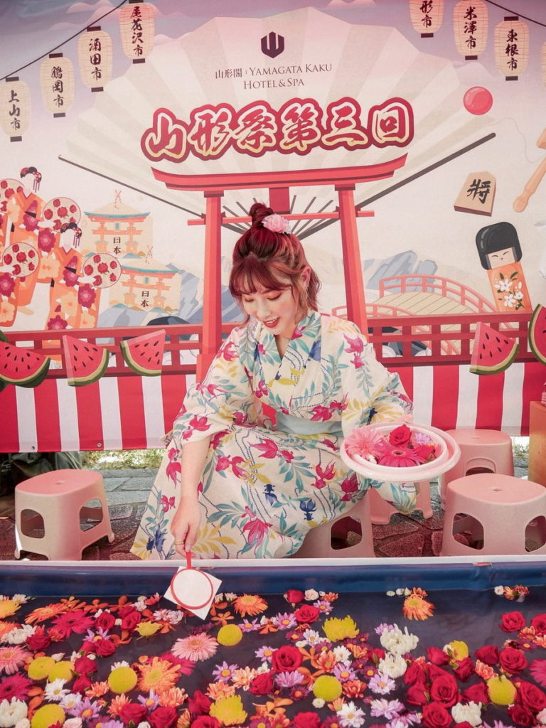 撈採花是日本夏日祭典必備元素