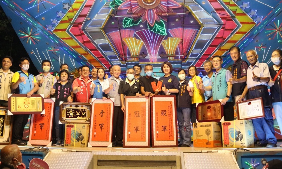 頭份永貞宮中元普渡 神豬神羊比賽出爐