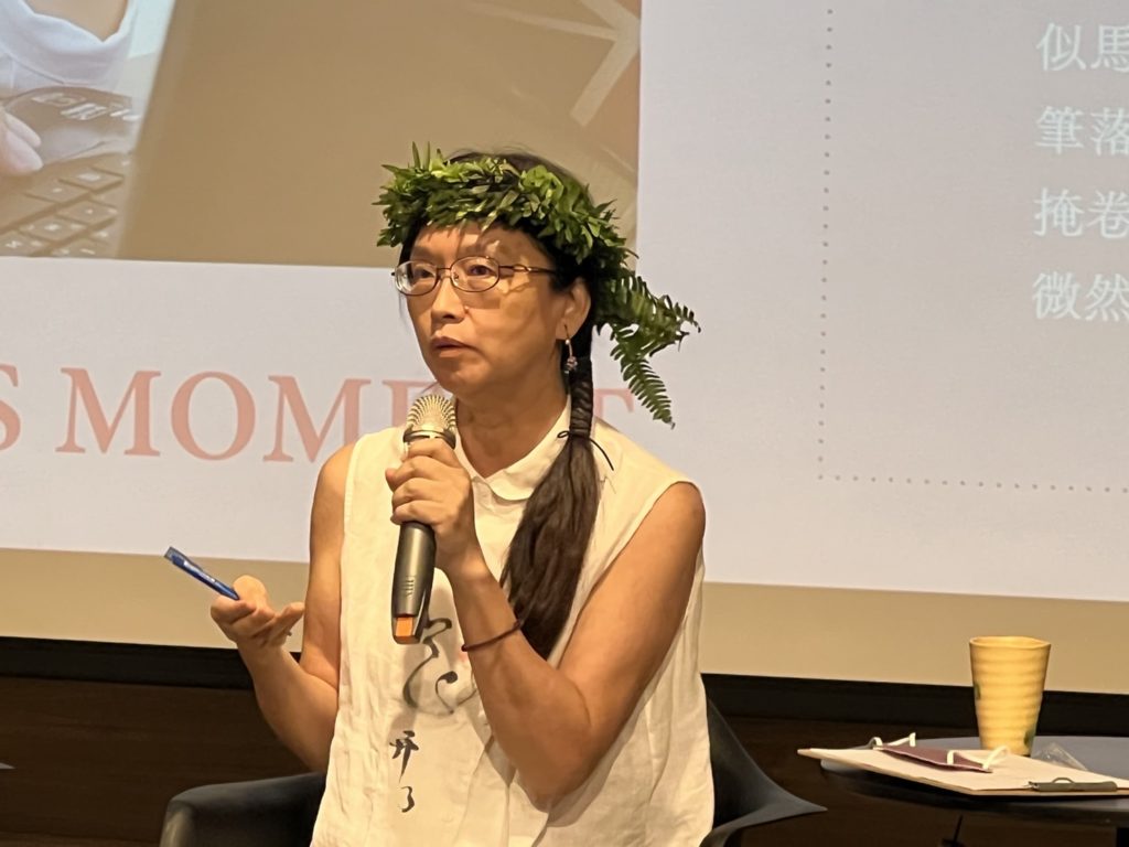 文學作家宋芳綺 用詩詞來表達王志揚老師想詮釋的每個字 