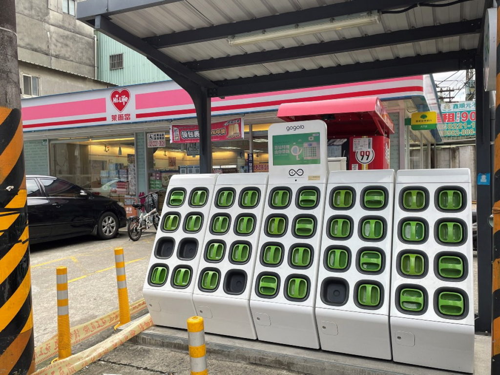 萊爾富攜手GOGORO合作推出機車充電站服務