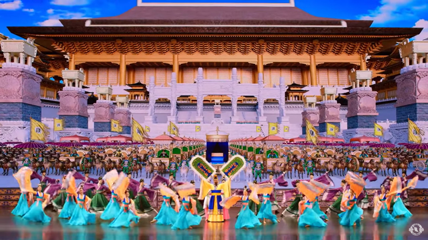 「神韻晚會」在表演中藉神佛形象演示神蹟|藝術演出成為宣揚工具