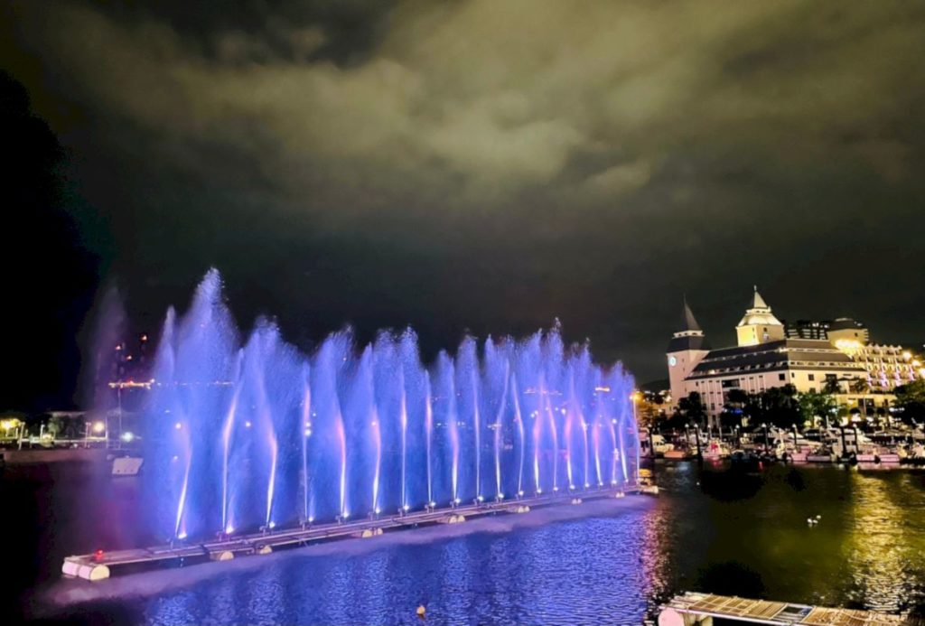 漁人碼頭水舞 (照片提供:福容飯店)