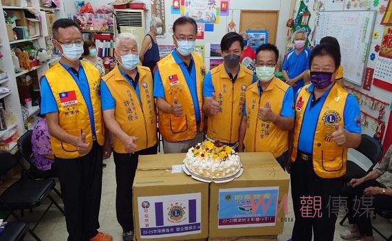 北港會、北英獅子會慶父親節 發放防疫物資、關懷社區長者