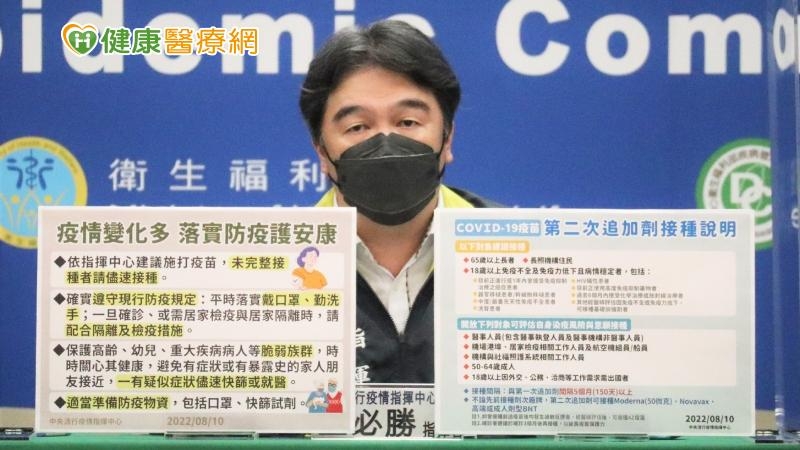 即將迎接BA.5疫情!王必勝籲:快打疫苗、買快篩