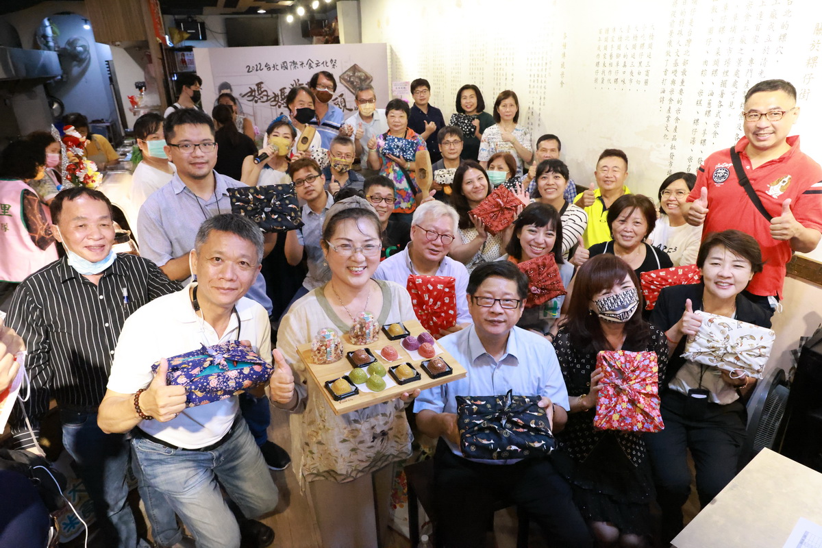 台北大橋頭延三商圈辦理「2022年台北國際米食文化祭-媽媽米呀！看見大橋頭」系列活動