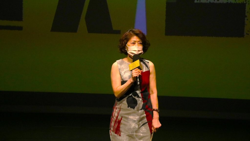 歌劇院藝術總監邱瑗引言主持(圖/陳惠玲攝)