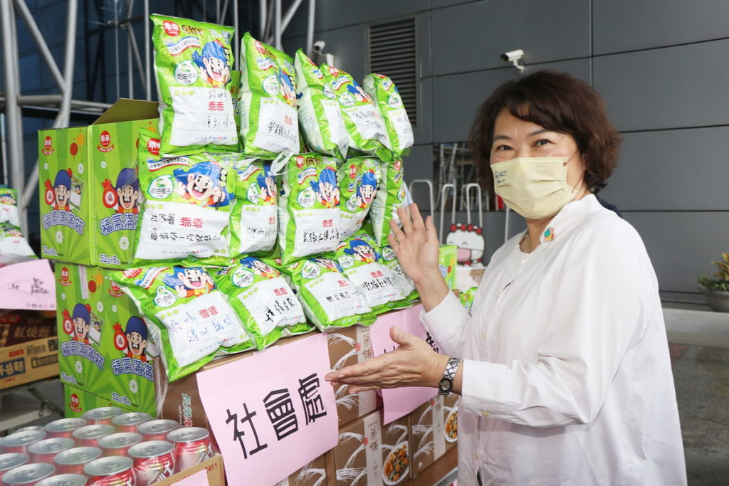 市長黃敏惠稱讚同仁充滿創意的話語