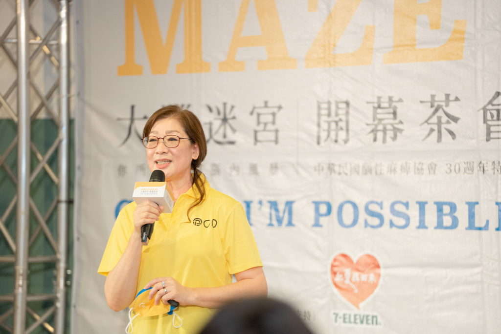 中華民國腦性麻痺協會 卓碧金 理事長