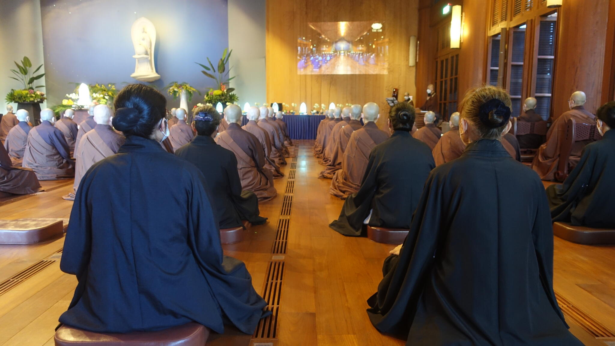 20220812花蓮靜思精舍中元節舉行七月吉祥月祈福 2