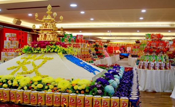 靈鷲山水陸空大法會　瑜伽燄口施食法會百味珍餚