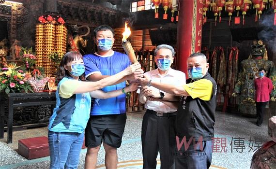 雲縣運會今晨點燃聖火   不開幕不開放民眾參觀