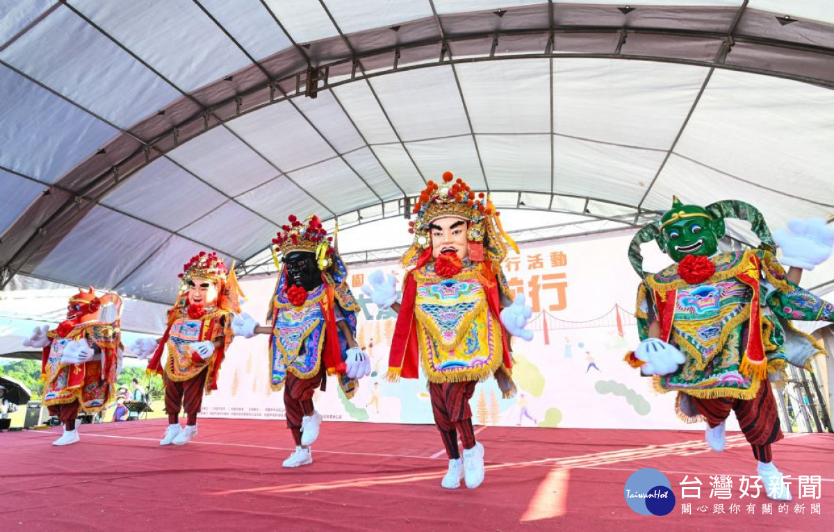 大溪國小Q版大仙尪表演。<br /><br /> <br /><br />