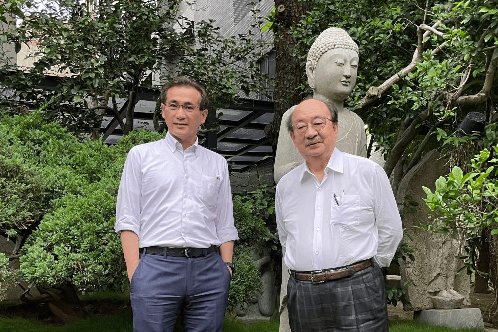 不捨林智堅退選 柯建銘:他是我22年來最堅強最重要政治夥伴 38 柯建銘與鄭運騰照片
