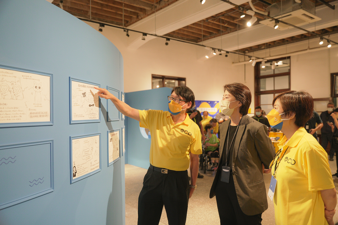 腦麻協會30週年特展暑期限定開展 用醫學角度剖析神秘大腦 26 「大腦迷宮:你所未知的腦內風暴」黃珊珊副市長親臨展覽現場