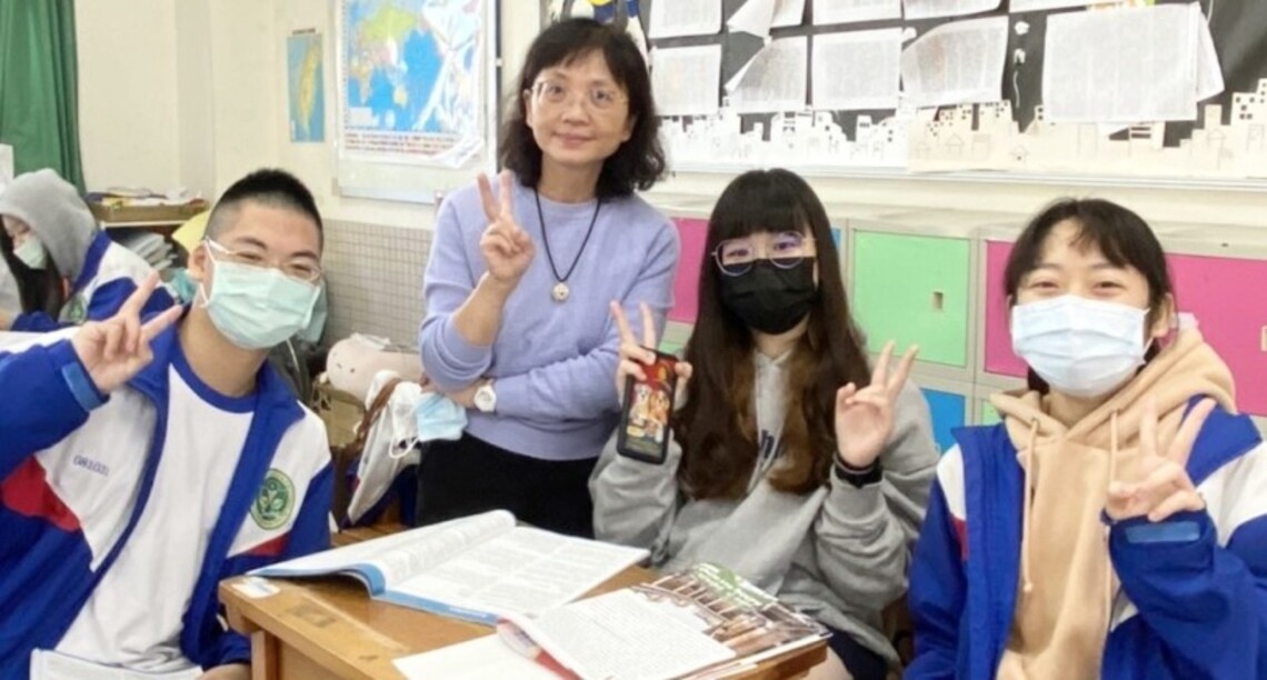 讓弱勢學生從學英文找到學習自信 黃瑞鶯老師榮獲教育部111年師鐸獎