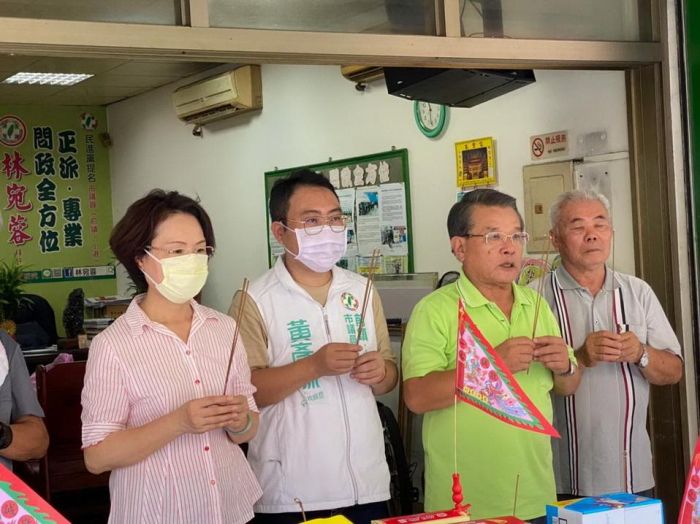 普渡共祈平安! 黃彥毓誓言接續林宛蓉服務精神