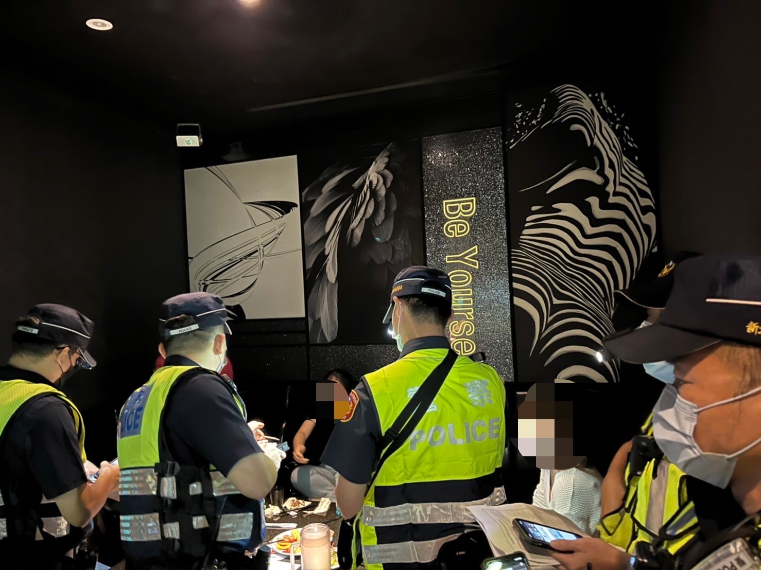 林口警統合優勢警力威力掃蕩 治安要點交通熱點全力出擊