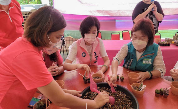 王育敏承諾將嘉義縣打造為婦女友善城市