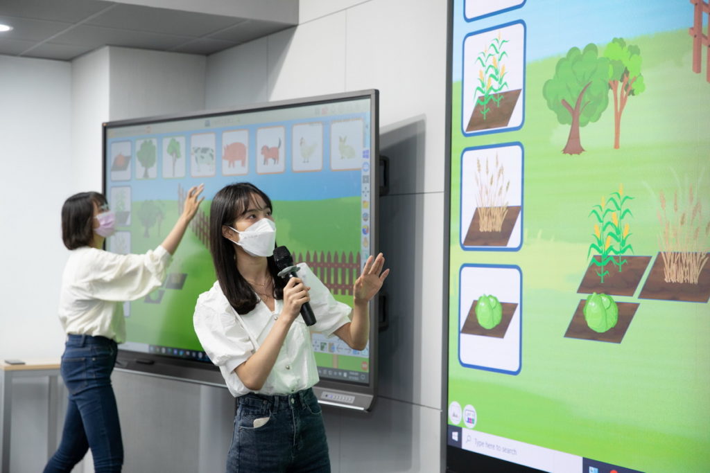 現場演示_myViewBoard具備豐富的多媒體素材,讓課程變得更有趣,增加學生學習興趣