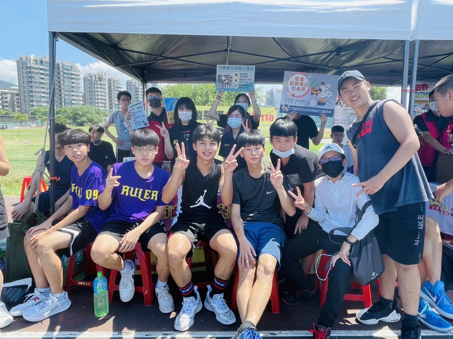 圖片說明:青年逐夢3對3鬥牛比賽,比賽過程精彩刺激。(記者宋紹誠翻攝)