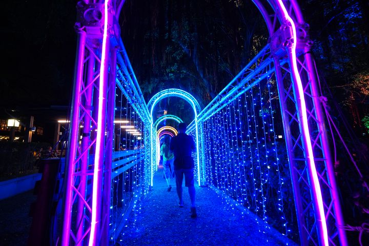 絢爛夏夜/《北投女巫魔法節》裝置燈區 訴說溫泉鄉魔法故事