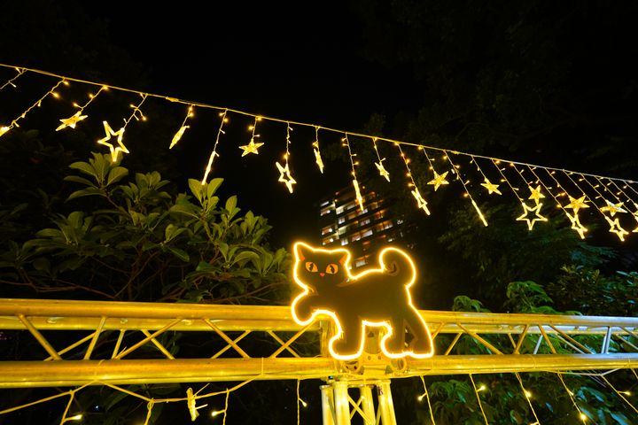 絢爛夏夜/《北投女巫魔法節》裝置燈區 訴說溫泉鄉魔法故事