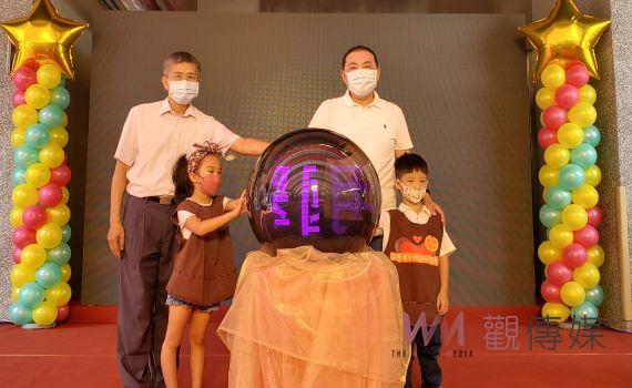 江翠國中校舍改建啟用　侯友宜：未來持續增班滿足托育需求