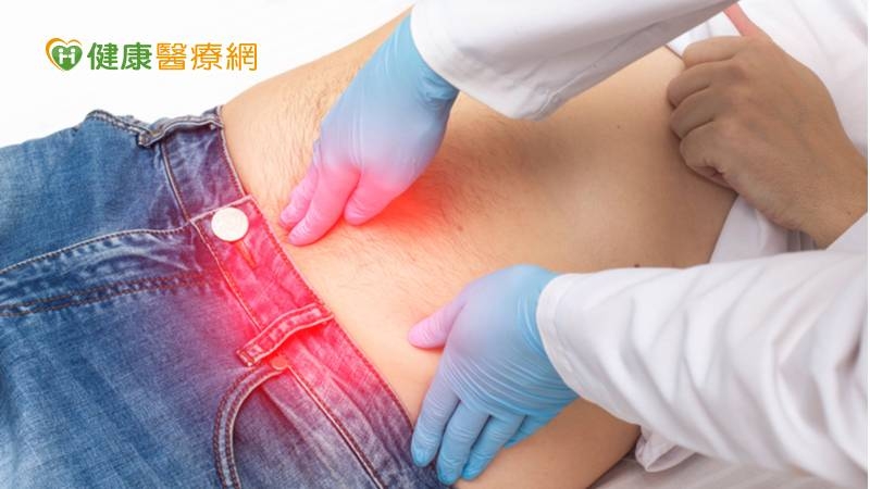 下腹部腫塊勿輕忽! 50歲男疝氣險失「腸」