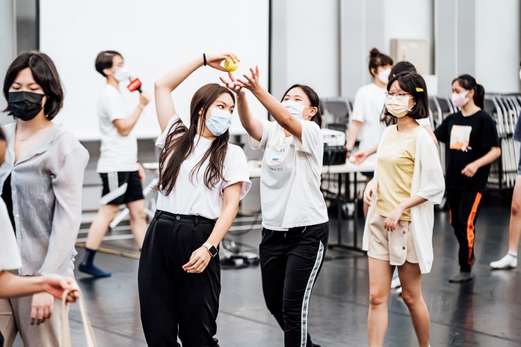 學子參與2021 NTT學苑青年營。(圖/歌劇院提供)