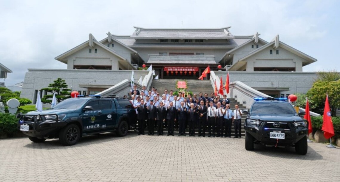 慈濟捐贈特種救援車 提升中部地區岸際救生救難能量
