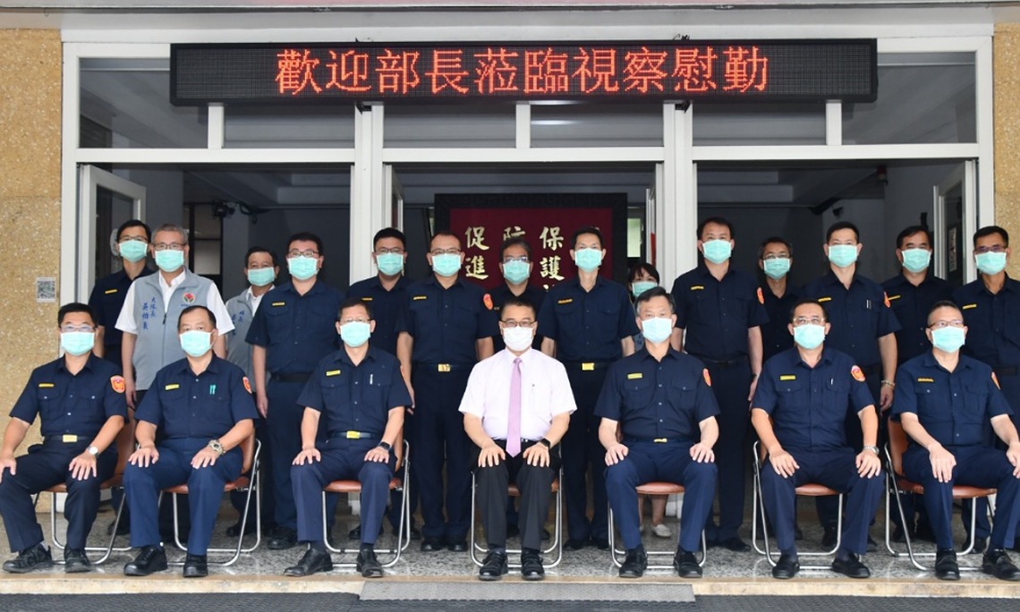 徐國勇蒞苗栗縣警局視察慰勤 指導查賄並嚴查人口販運