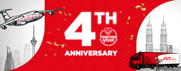 極兔速遞慶祝進入馬來西亞四周年 極兔速遞慶祝進入馬來西亞四周年