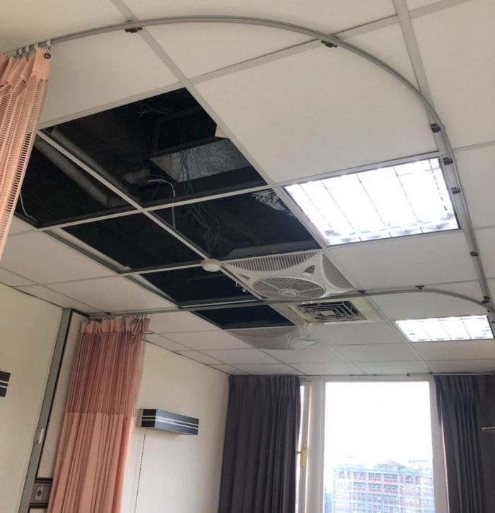 烈嶼分院宿舍電線燒焦冒煙幸虛驚一場