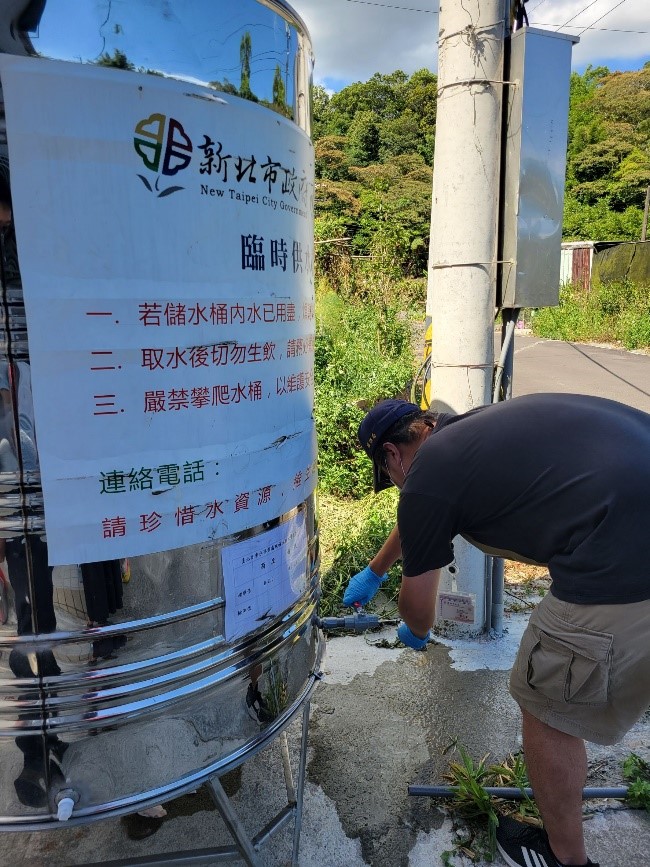 高溫不雨供水吃緊      坪林、平溪緊急設置供水站