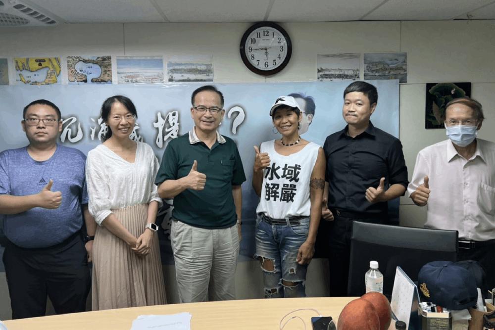 民團赴北市府請願未受重視 蘇煥智:若當選市長將恢復與民有約時間 64 開水聯盟拜訪蘇煥智律師