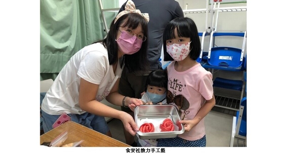 高市圖寶珠分館 食安社教力  天然造型花捲親子DIY   天然食材動手做 吃得美味又健康