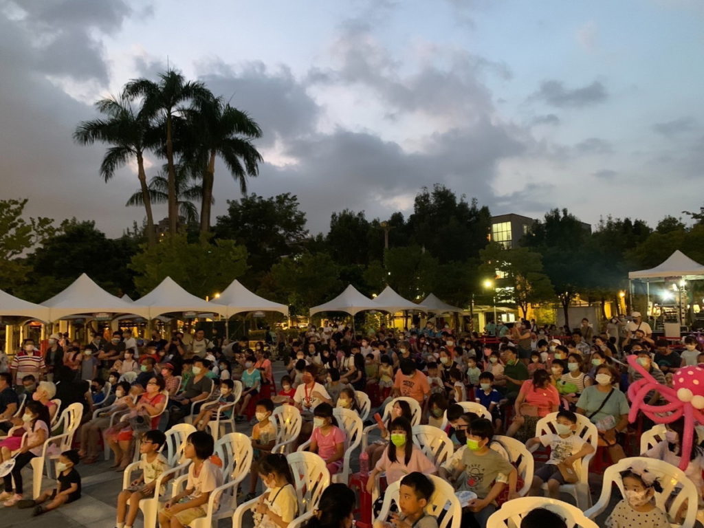 「民生悠活×星空電影院」活動於民生公園歡樂登場