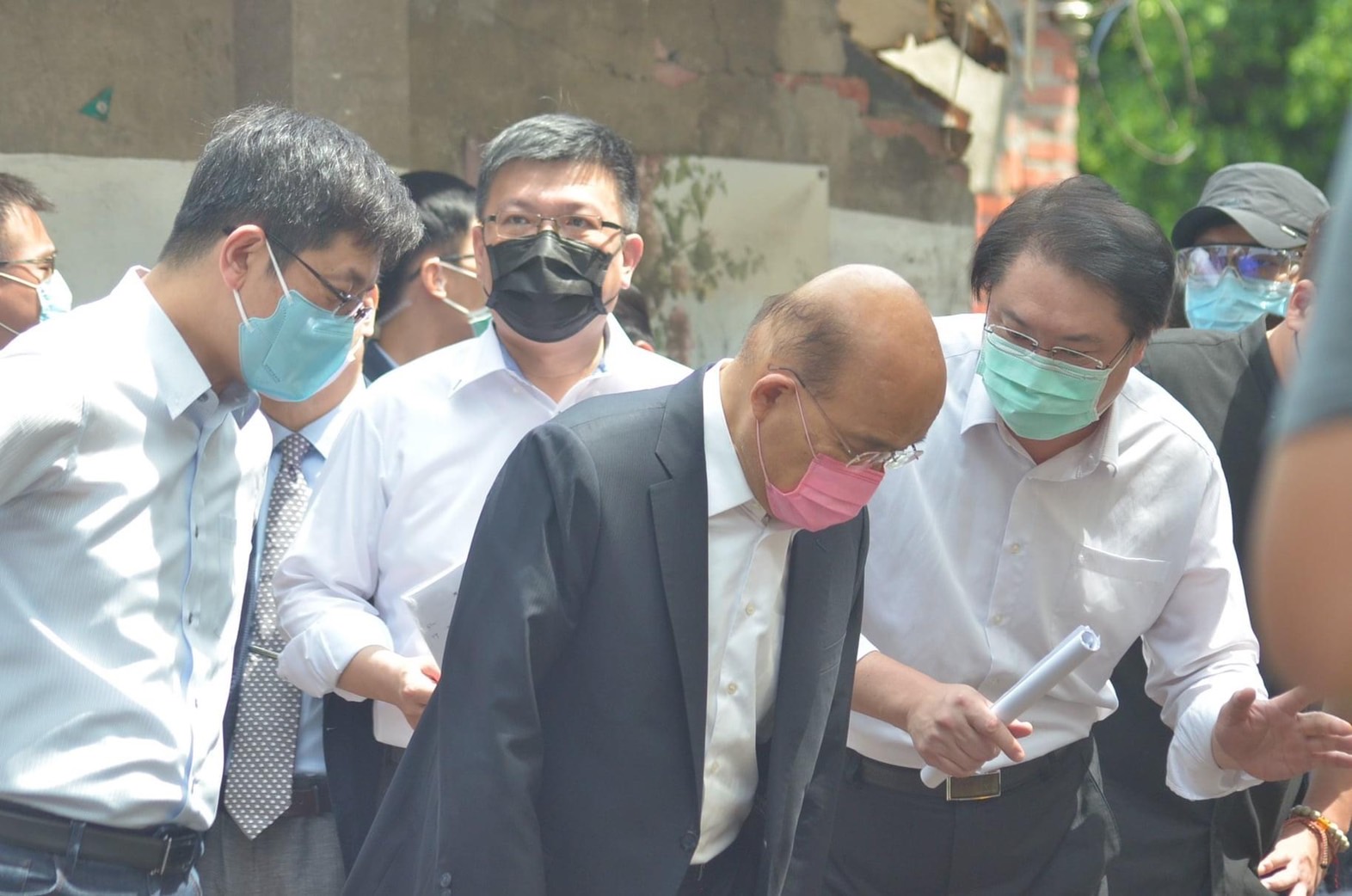 謝國樑稱自己基隆治水及格 蔡適應團隊:恐稱不上政績 46 行政院長蘇貞昌 1